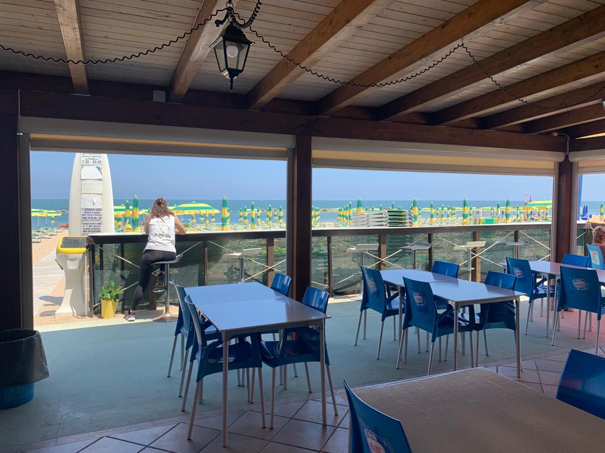 Ferienwohnung Conero-30Mt Dalla Spiaggia Di Sabbia-Bilocale E Corte-Delfino Porto Potenza Picena Exterior foto