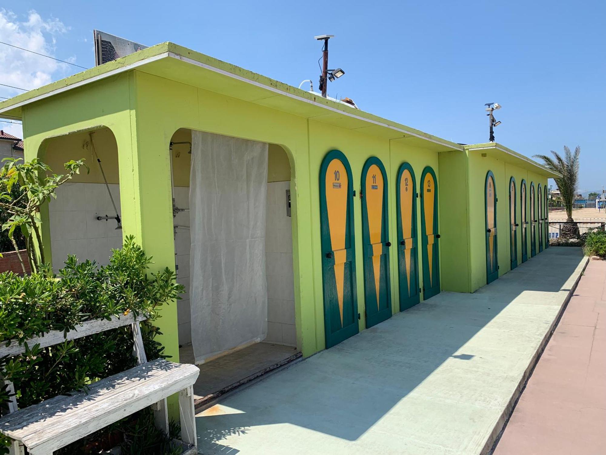 Ferienwohnung Conero-30Mt Dalla Spiaggia Di Sabbia-Bilocale E Corte-Delfino Porto Potenza Picena Exterior foto